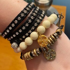 BCBG Aquarius bracelets